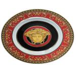 Gianni Versace medusa head red plate