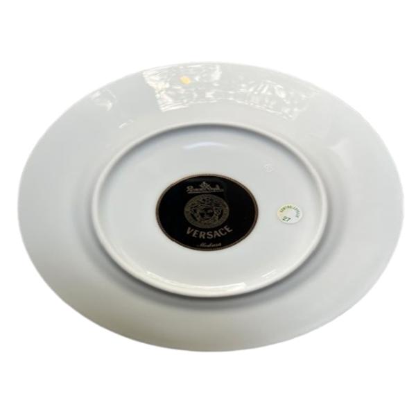 Gianni Versace medusa head red plate