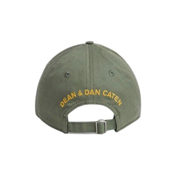 DSQUARED2 'Dsquared2' embroidered green Baseball Cap