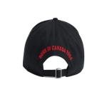 DSQUARED2 'now you know’ & 'Dsquared2'embroidered Black Baseball Cap