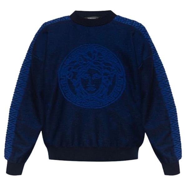 VERSACE Medusa head pullover sweater