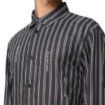 Versace Jeans Couture black lined shirt