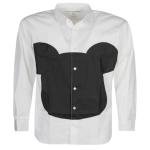 Comme Des Garçons Shirt  mickey mouse graphic-print shirt