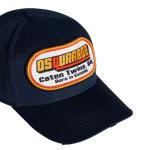 DSQUARED2 'Dsquared2 Caten Twins. 64' embroidered Blue Baseball Cap